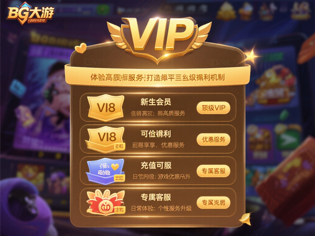 BG大游娱乐平台VIP福利与尊享特权全解析 