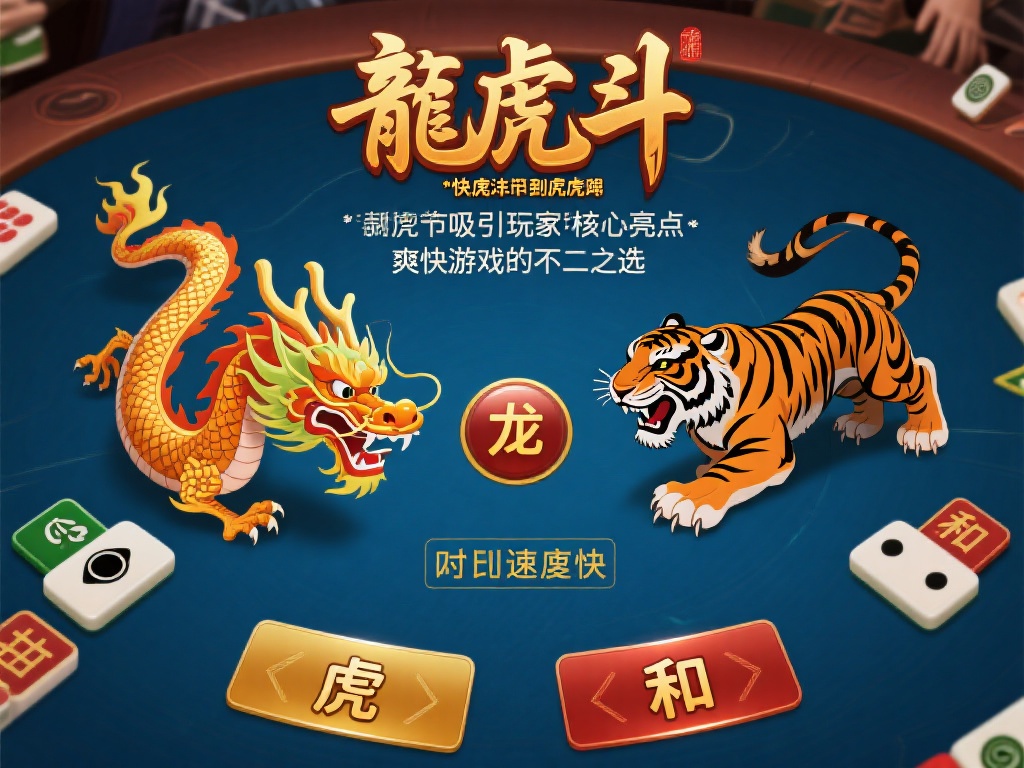 龙虎斗
*快速决胜便是龙虎斗吸引玩家的核心亮点。