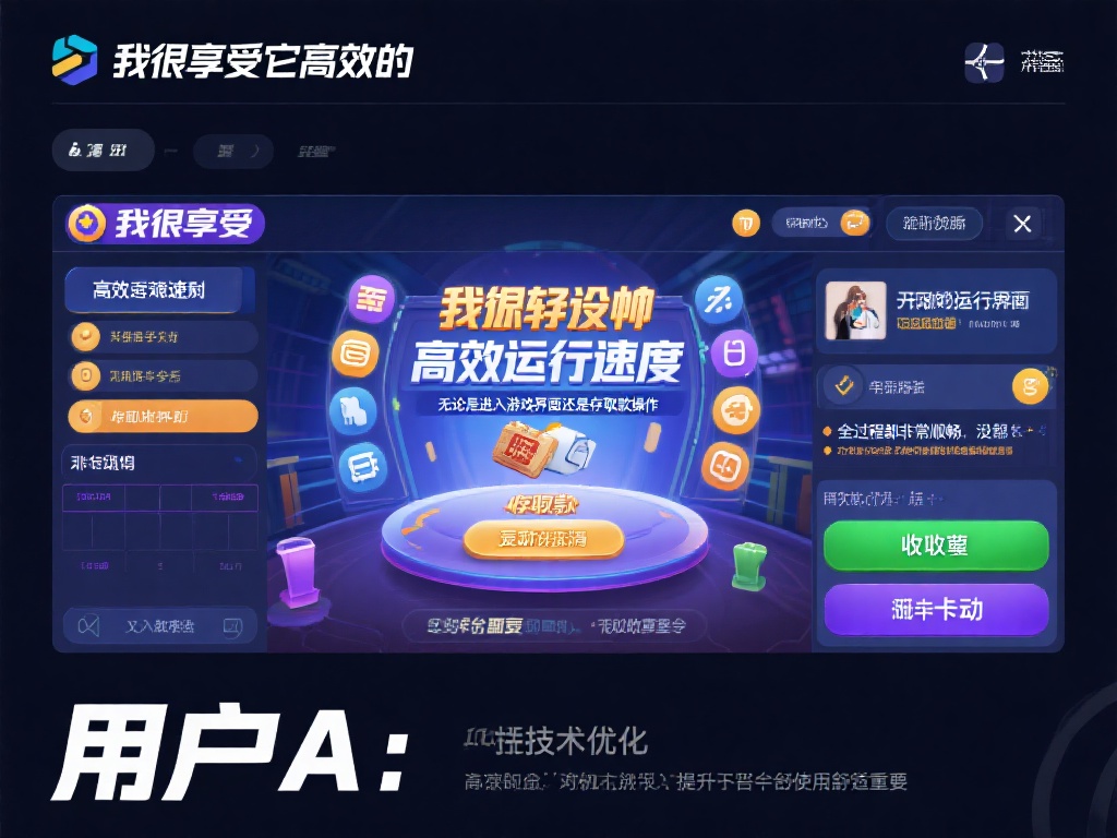 用户A表示：“我很享受它高效的运行速度，无论是进入